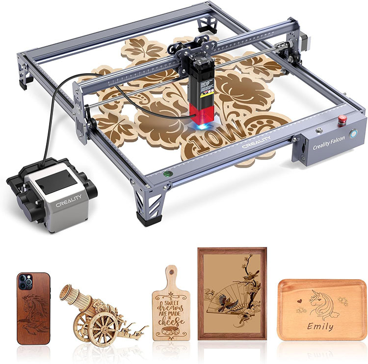 كيف يعمل Laser Engraver Falcon Pro 10W Laser Cutter؟